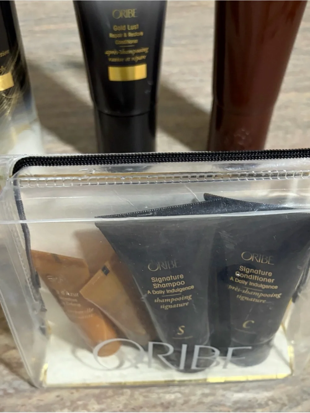 Oribe 10-Piece Bundle Set Shampoo, Conditioners, Travel Haircare Set -